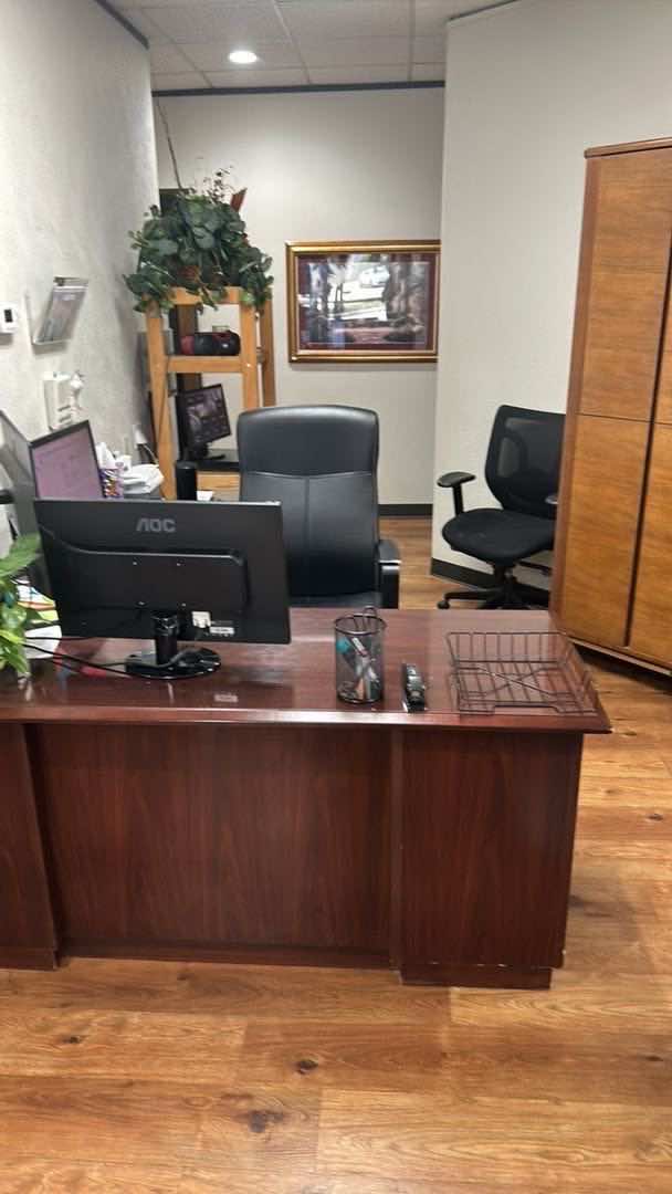 Office Manager Client - cleaned and maintained by Delta Janitorial Systems
